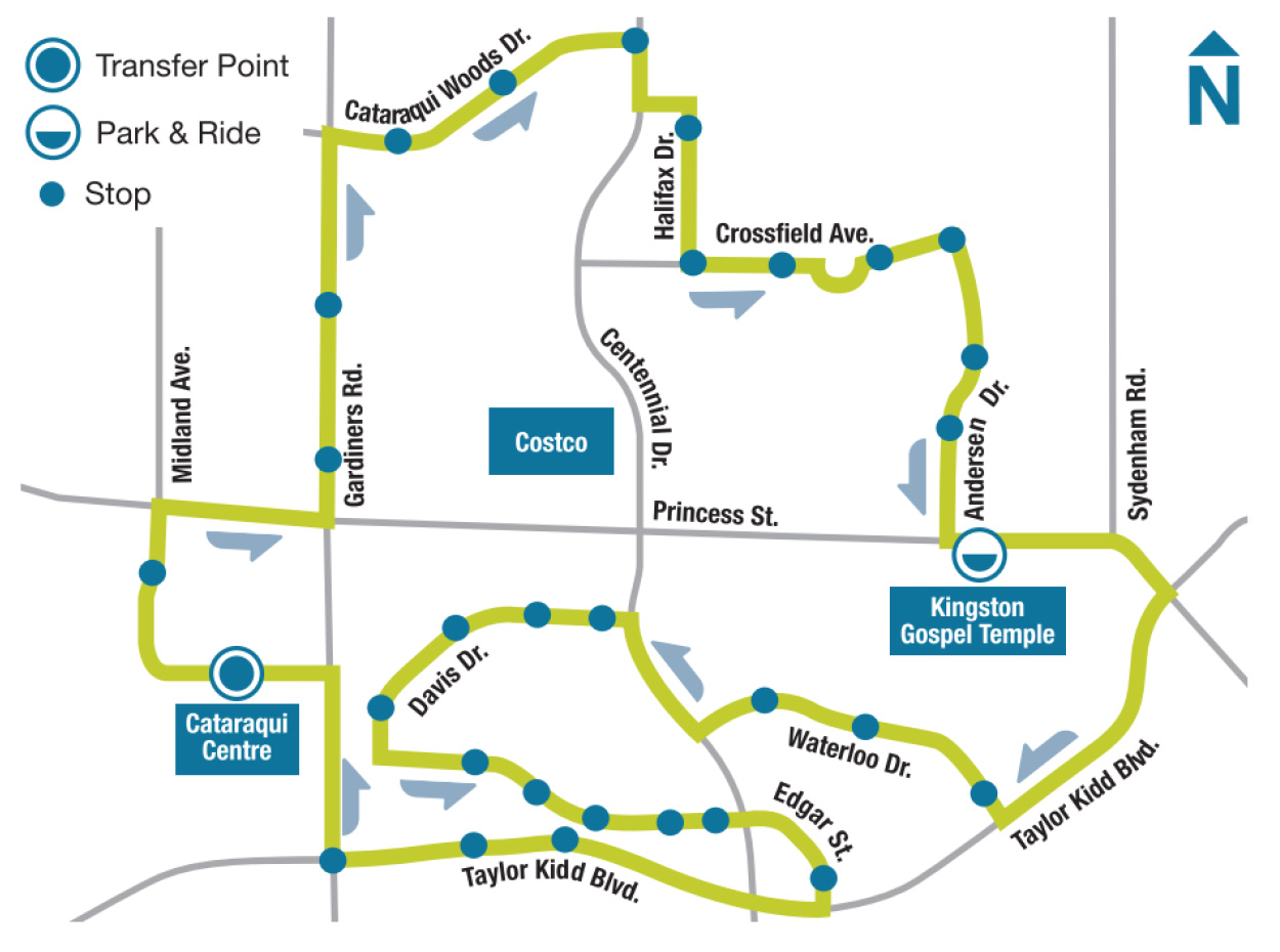 Route 14 Map