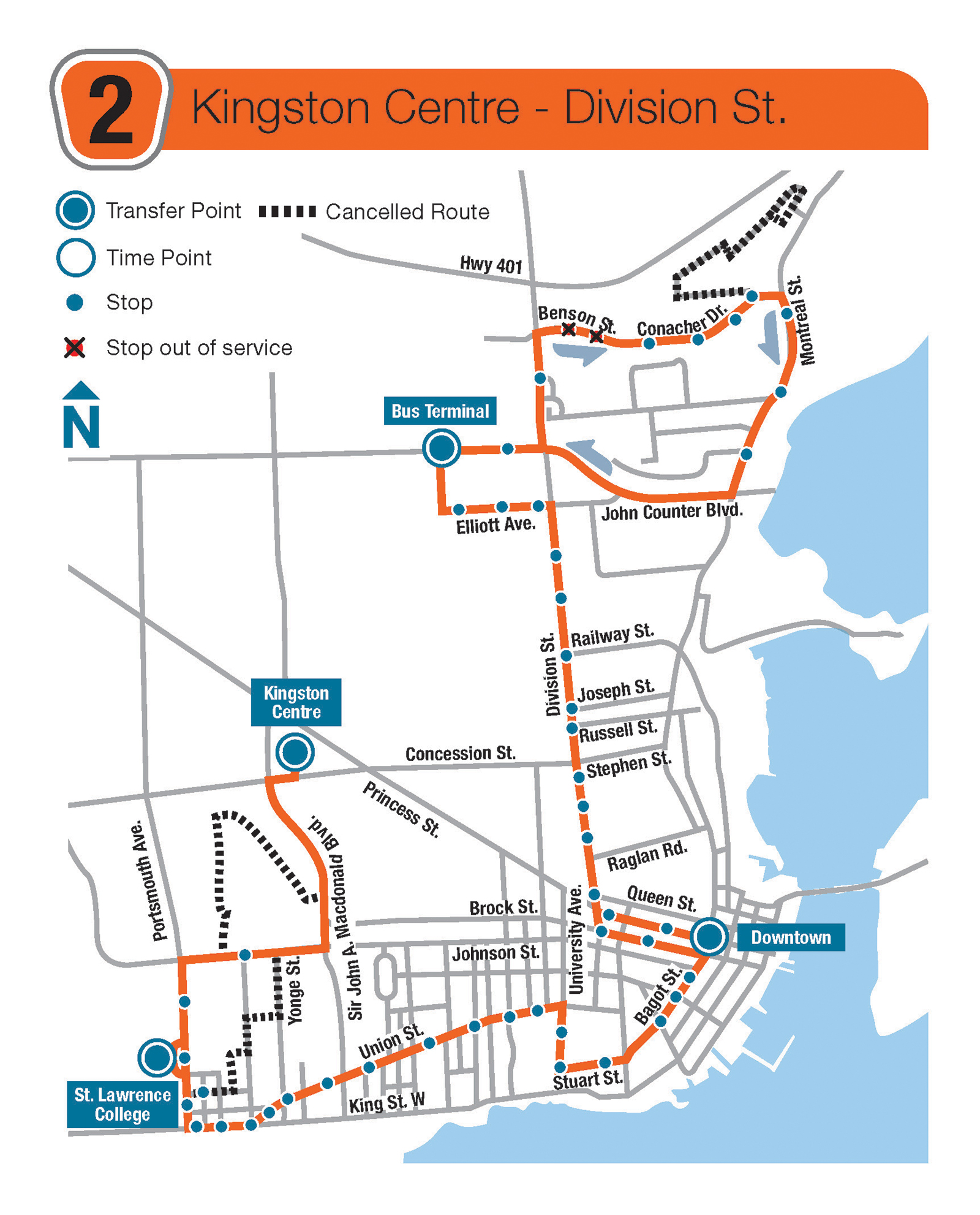 Snow route 2 map