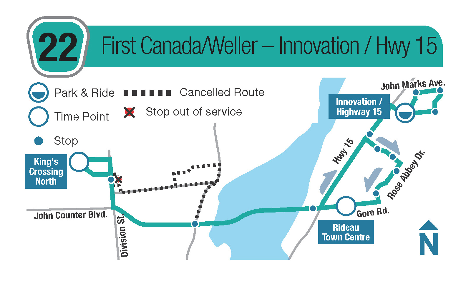 Transit Snow Route 22