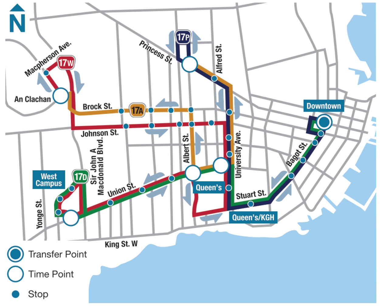 Route 17 Map