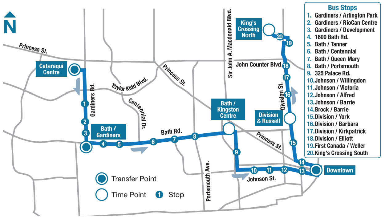 Route 702 map