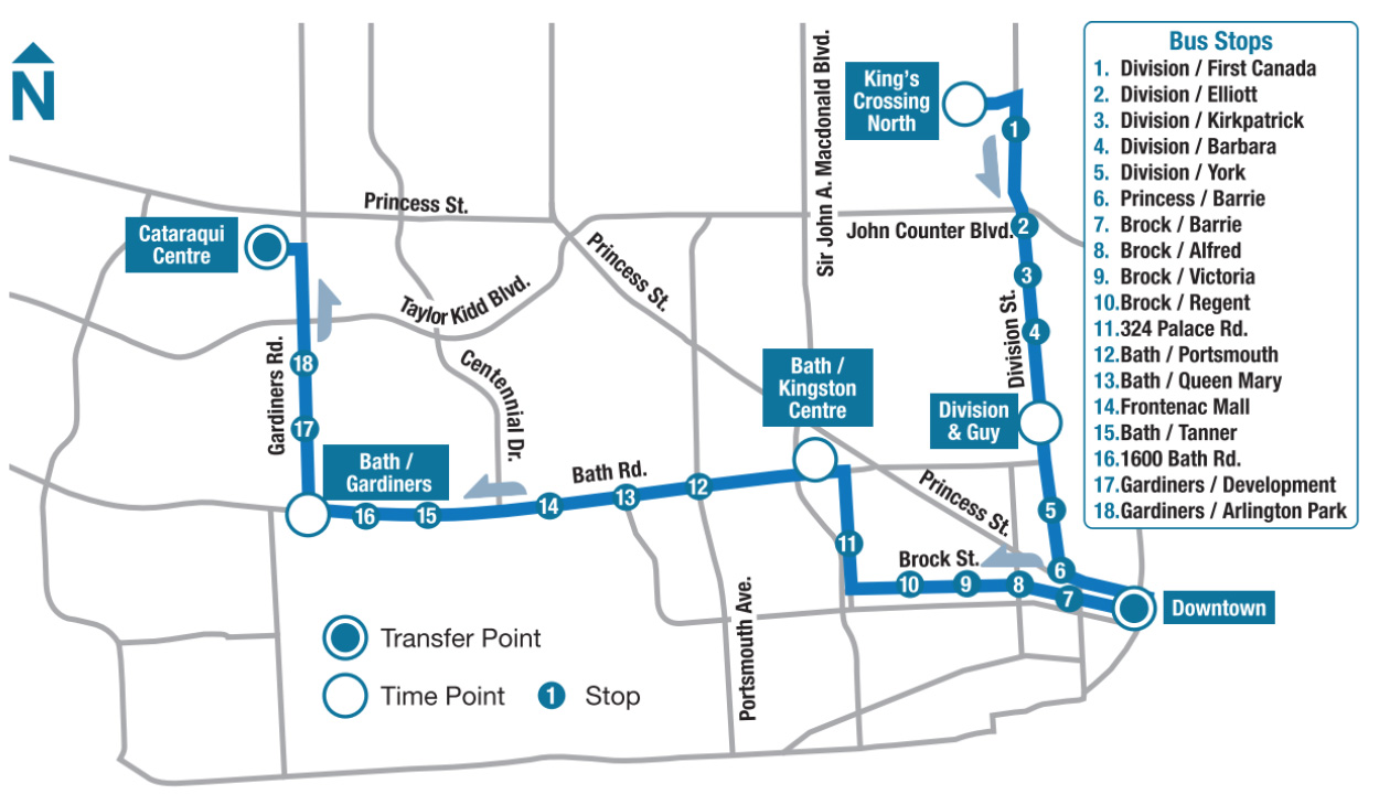 Route 701 Map