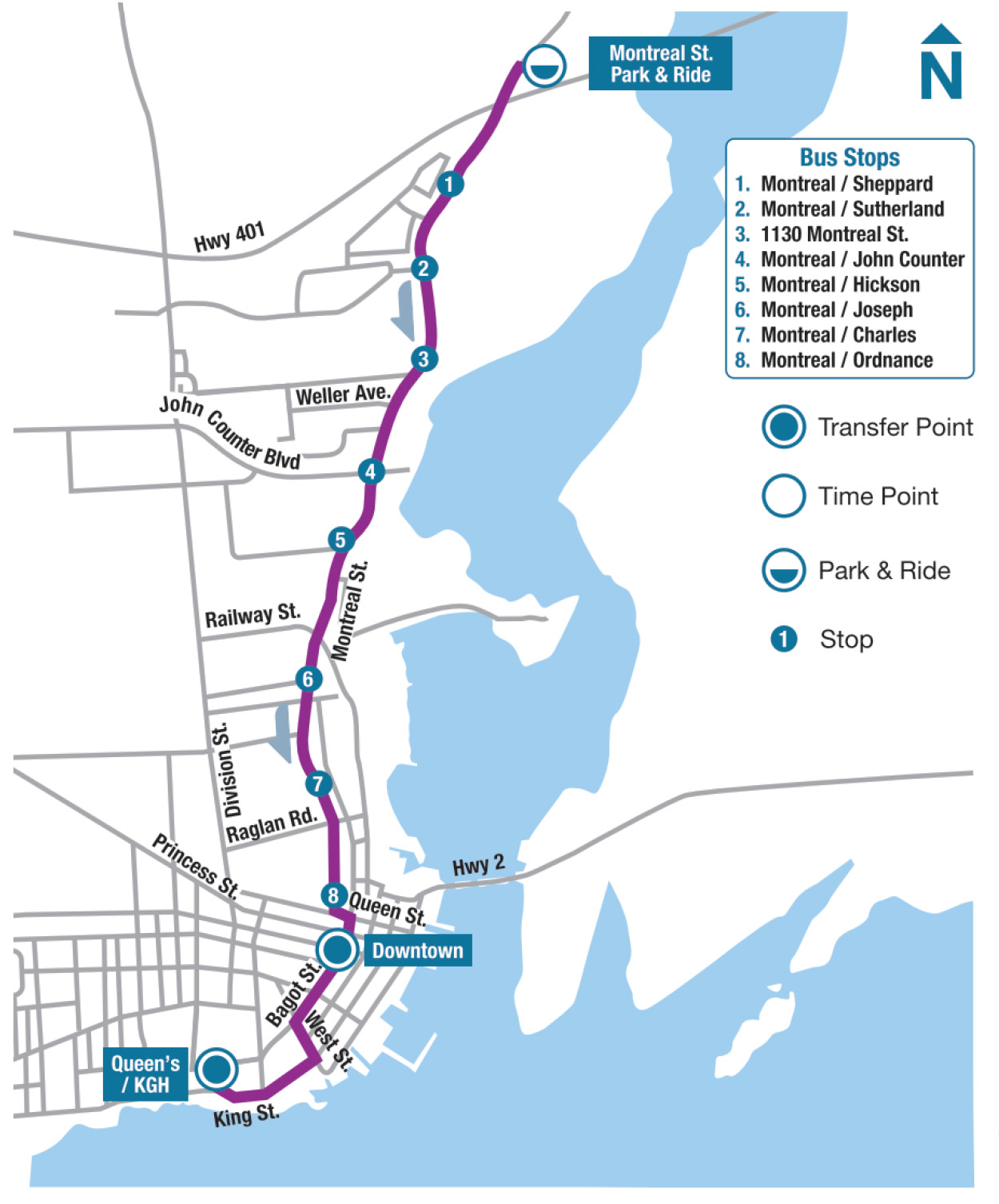 Route 801 Map