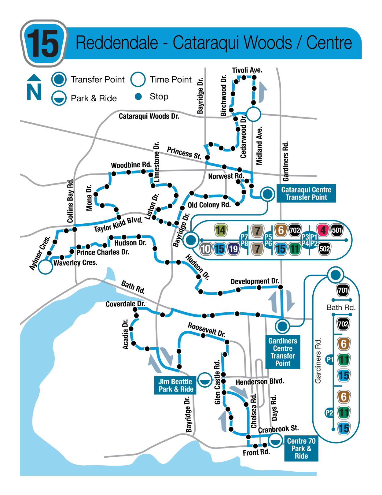 Route 15 Map
