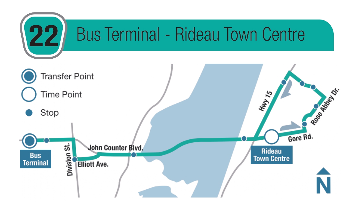 Route 22 Bus Terminal - Rideau Town Centre